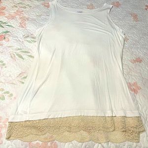 Tunic style Top Extender. Only infrequently worn.